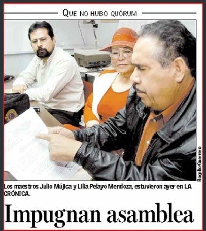 Impugnan asamblea