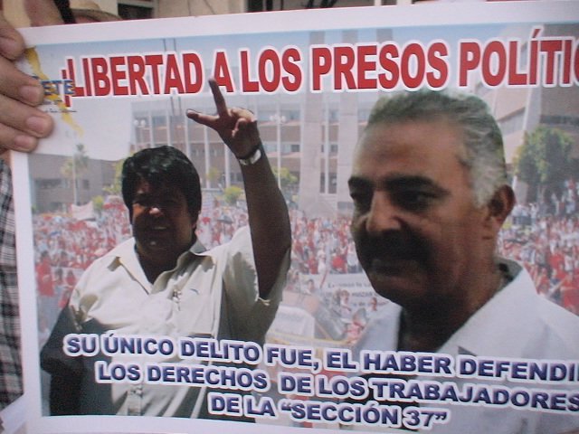 Afirman existencia de presos políticos
