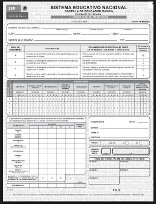 Elimina SEP la cartilla de evaluación