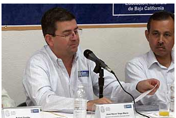 Oscar Vega Marín deja Educación de BC y va a Segob