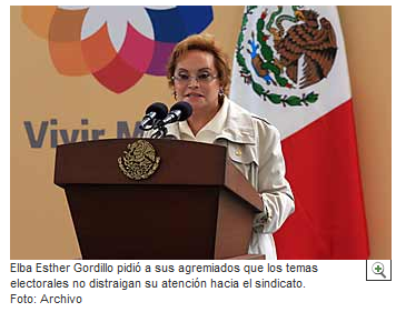 Pide Elba a maestros atender sólo a SNTE