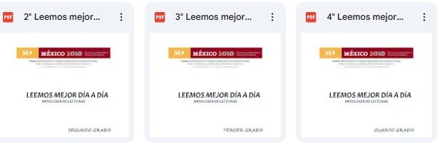 Libros de lecturas para descargar. Leemos mejor cada día.pdf