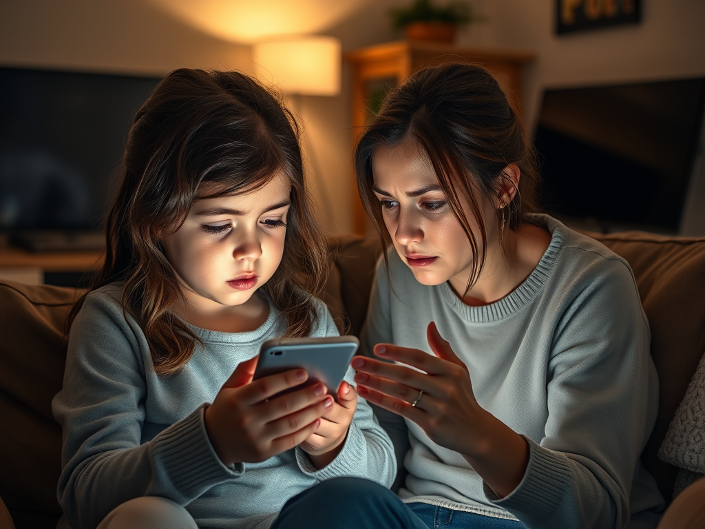 Niños con síndrome de tics por ver demasiada televisión y teléfono